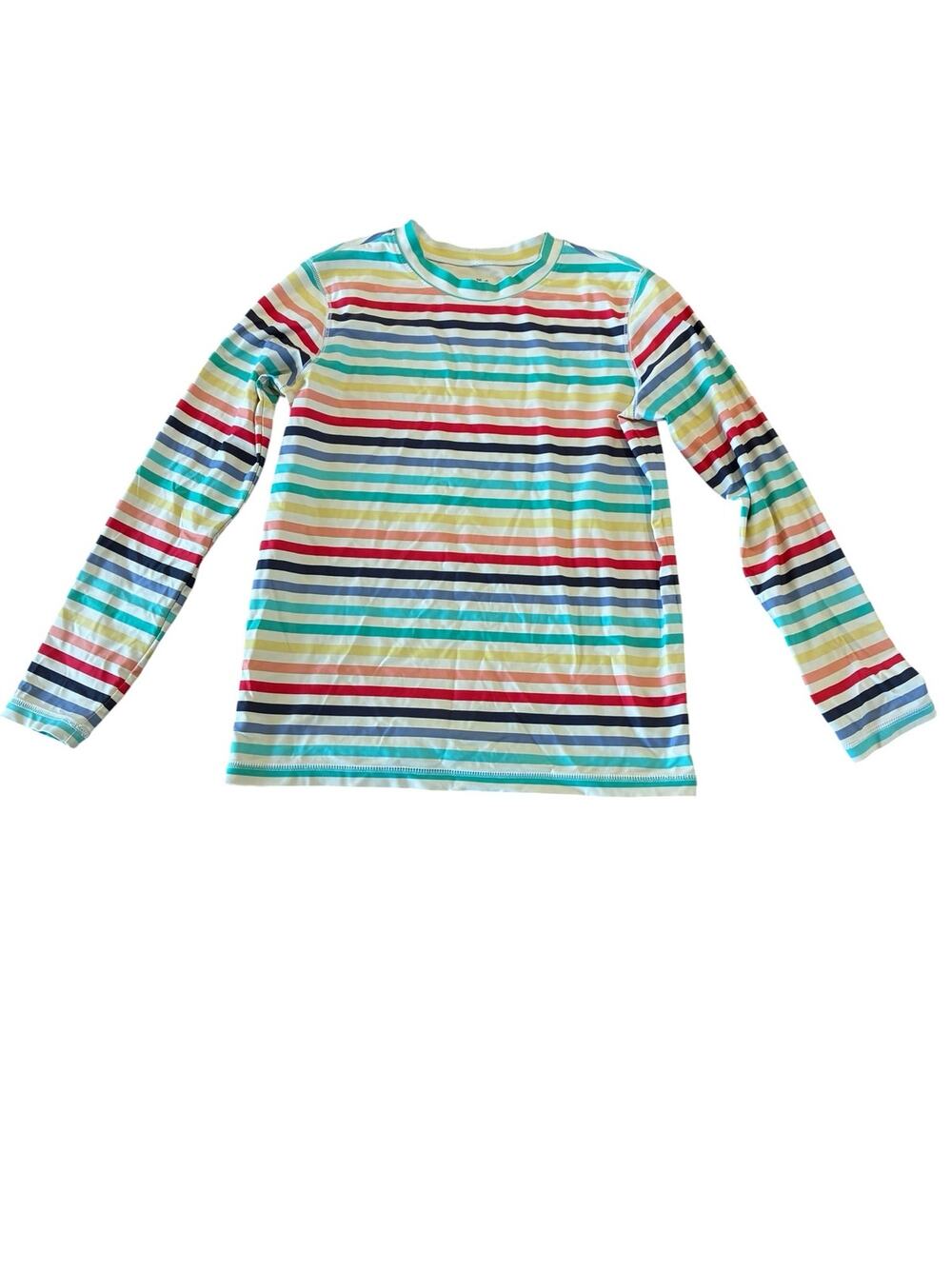 Primary Rainbow Kids Striped Swim Shirt